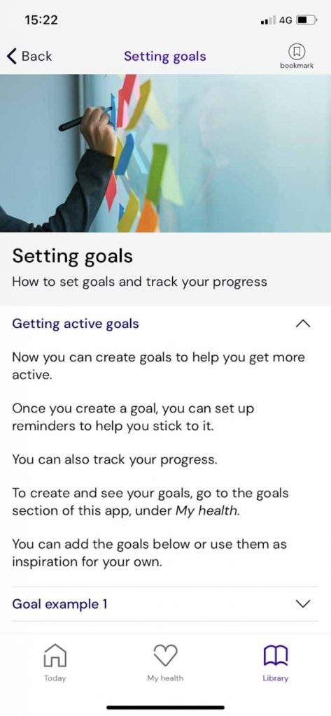 Active lives setting goals