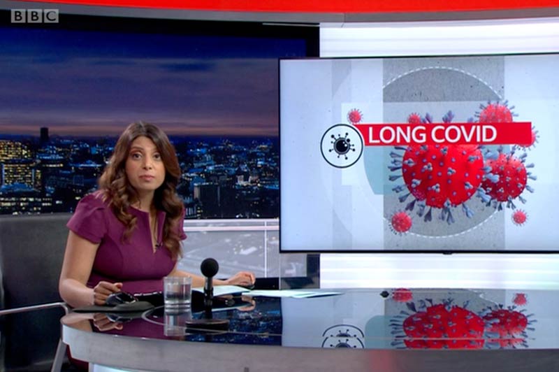 BBC London News Living With Covid Recovery