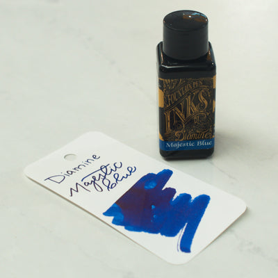 Diamine Majestic Blue Fountain Pen Ink Bottle
