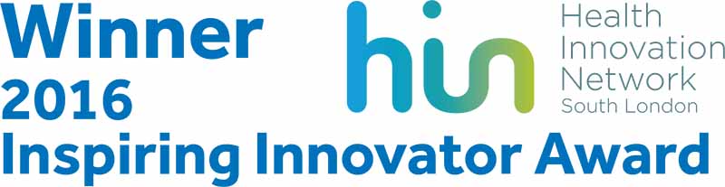 Winner 2016 Inspiring Innovator Award - Health Innovation Network