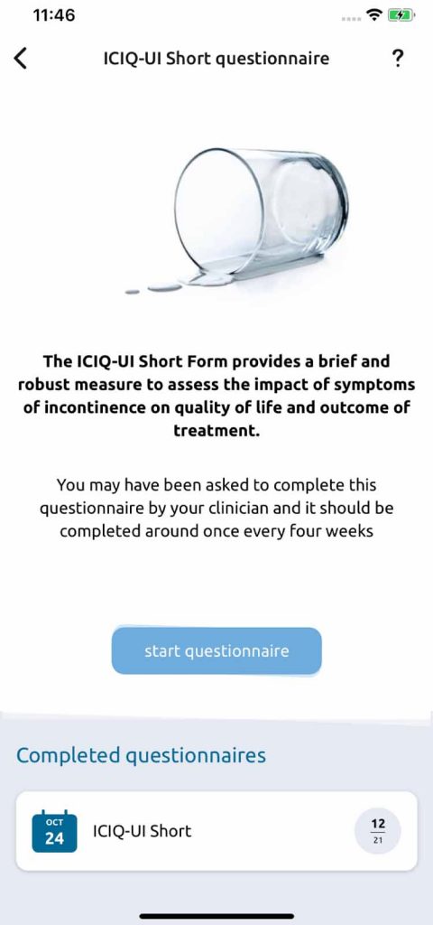 ICIQ Short Questionnaire