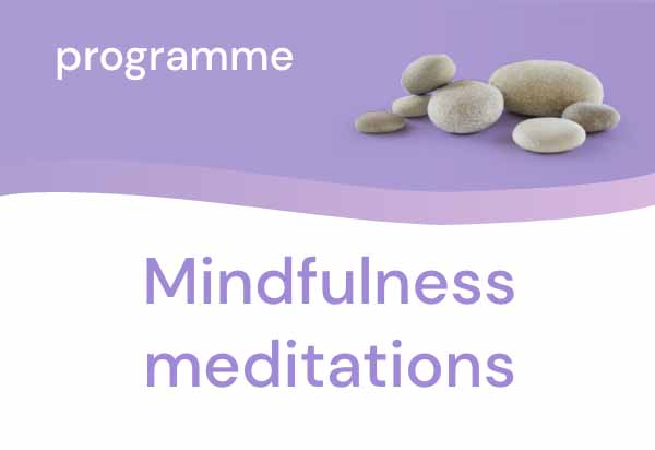 Programme - Mindfulness meditations