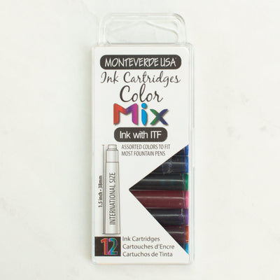 Monteverde Color Mix Standard International Cartridge Pack