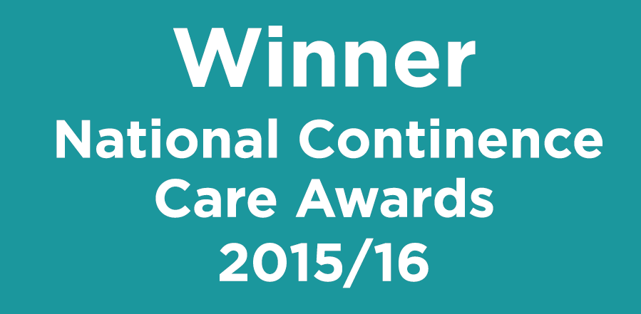 Winner of the National Continence Care Awards 2015/16